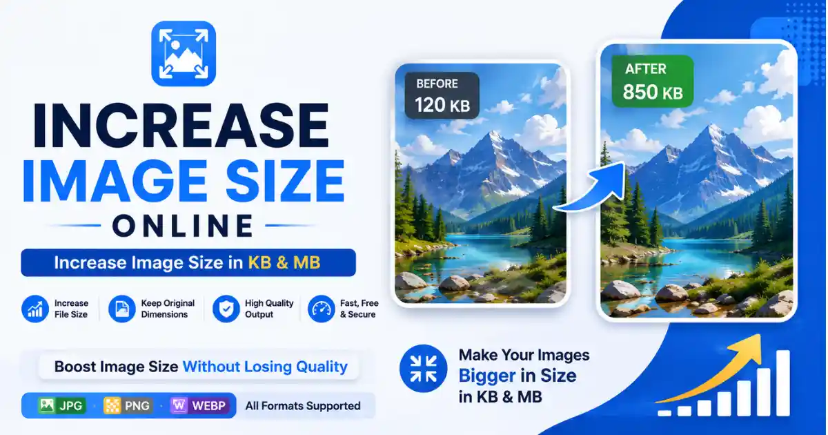Increase Image Size Tool - Online Update Stm