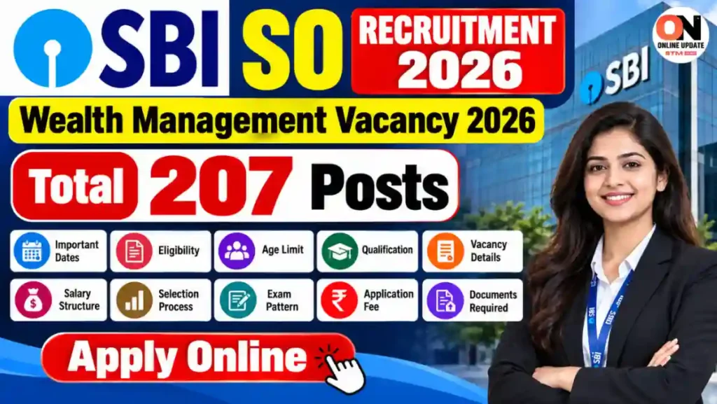 SBI SO Wealth Management Recruitment 2026 Start