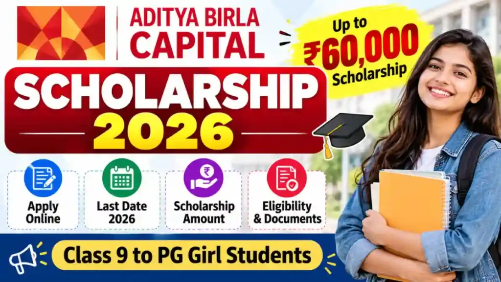 Aditya Birla Capital Scholarship 2026-27